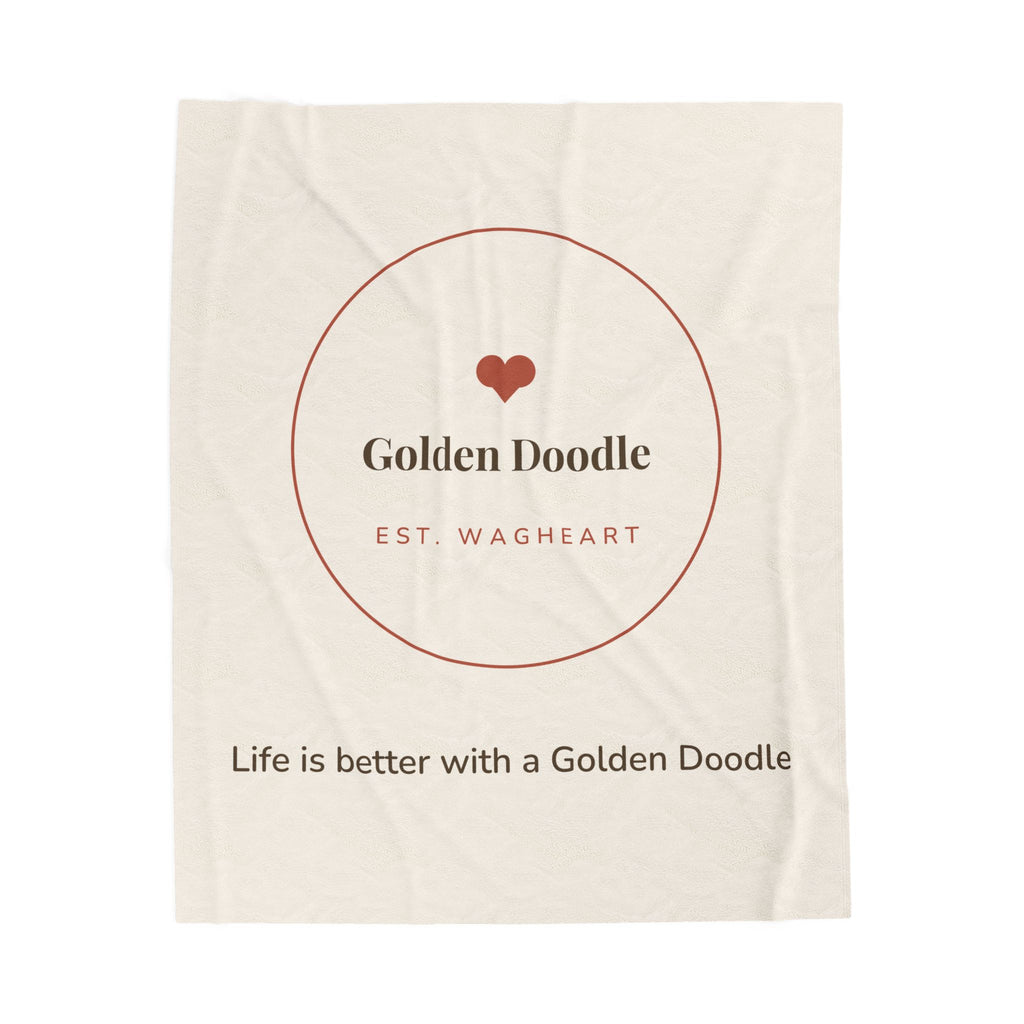 Golden Doodle Cozy Blanket — Life is better with a Golden Doodle