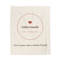 Golden Doodle Cozy Blanket — Life is better with a Golden Doodle