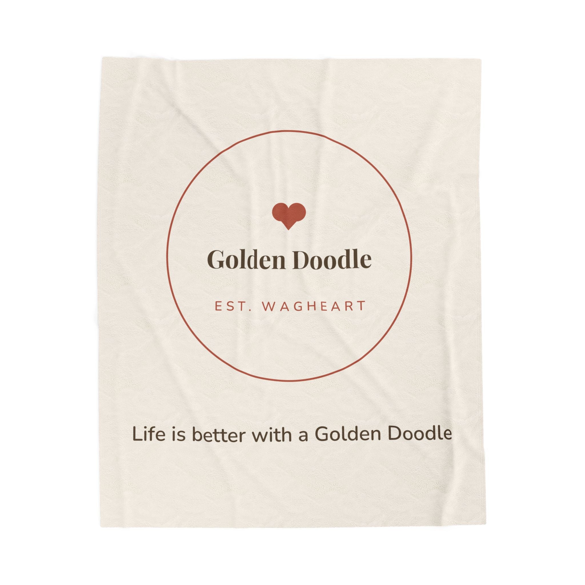 Golden Doodle Cozy Blanket — Life is better with a Golden Doodle