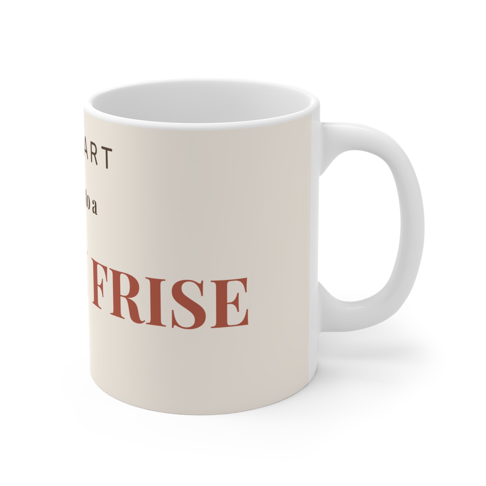 Bichon Frise Mug — My heart belongs to a Bichon Frise