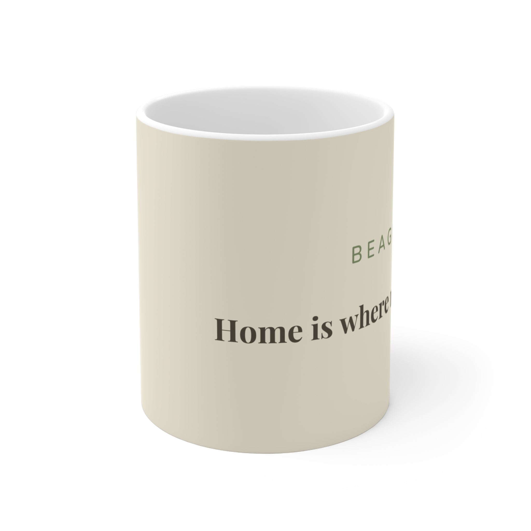 Beagle Mug — Home is where my Beagle is