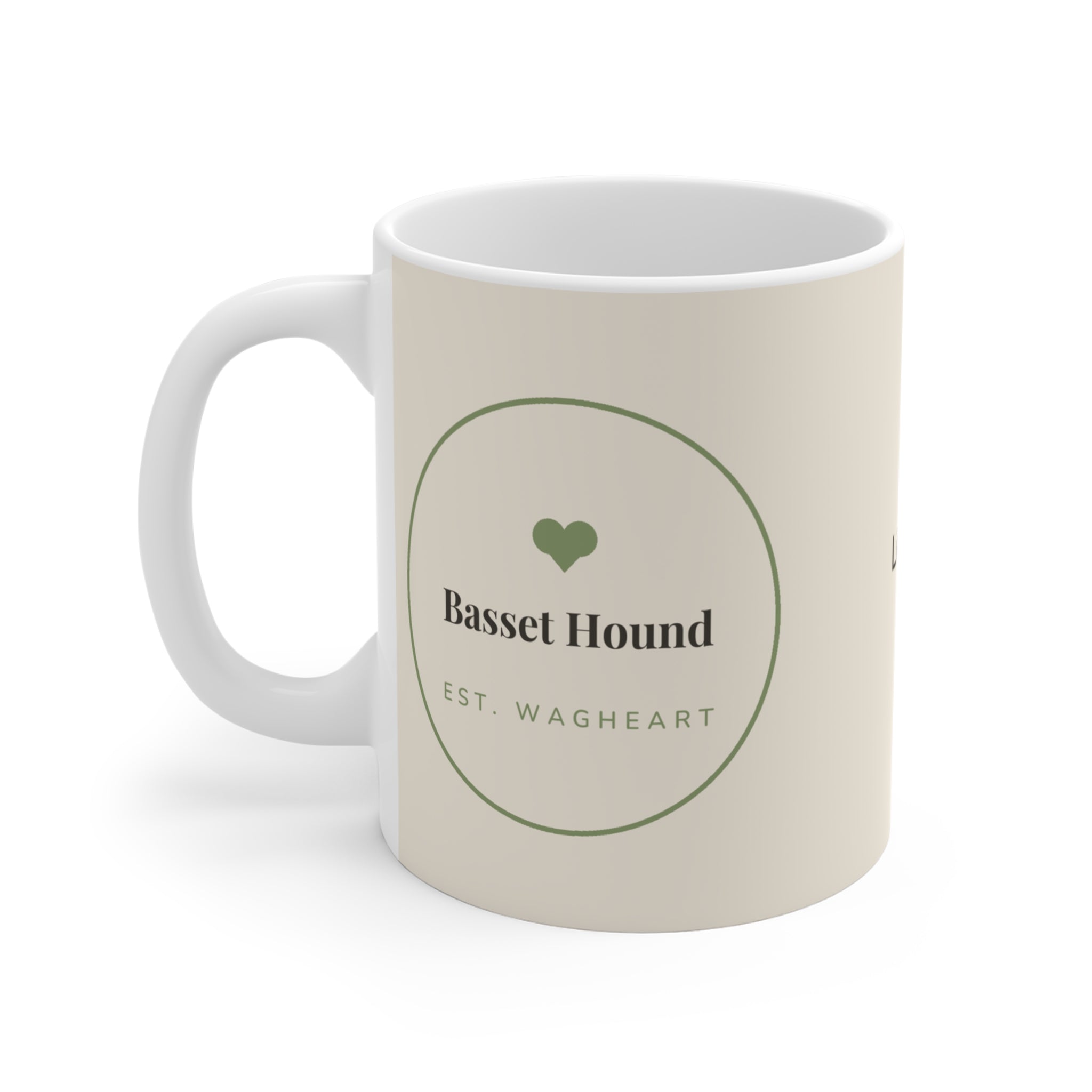 Basset Hound Mug — Life is better with a Basset Hound