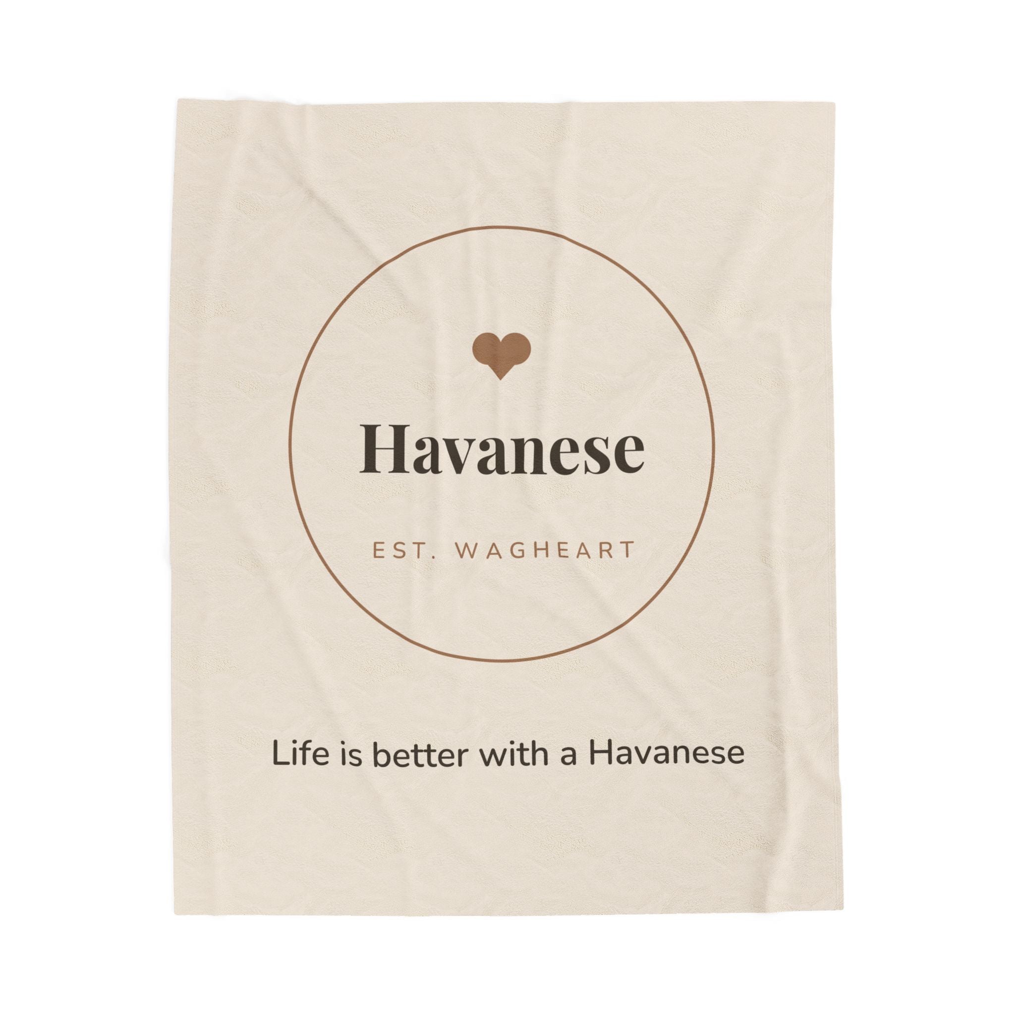 Havanese Cozy Blanket — Life is better with a Havanese