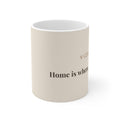 Vizsla Mug — Home is where my Vizsla is