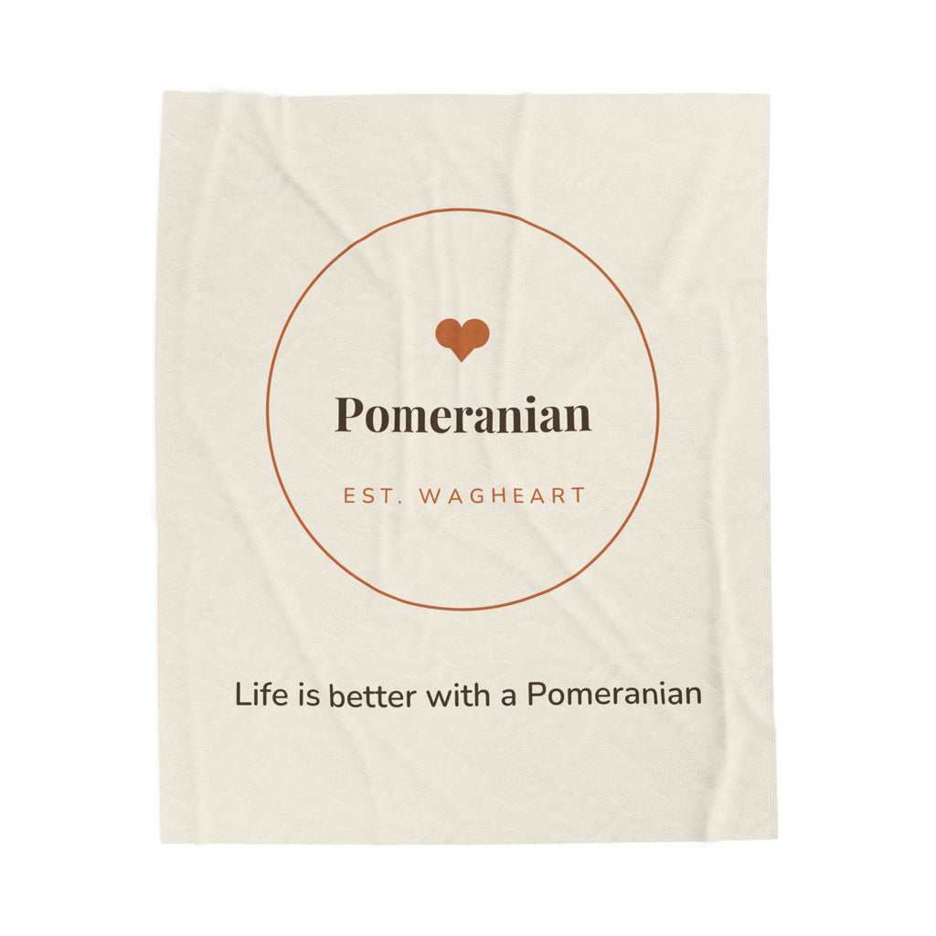 Pomeranian Cozy Blanket — Life is better with a Pomeranian
