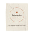 Pomeranian Cozy Blanket — Life is better with a Pomeranian