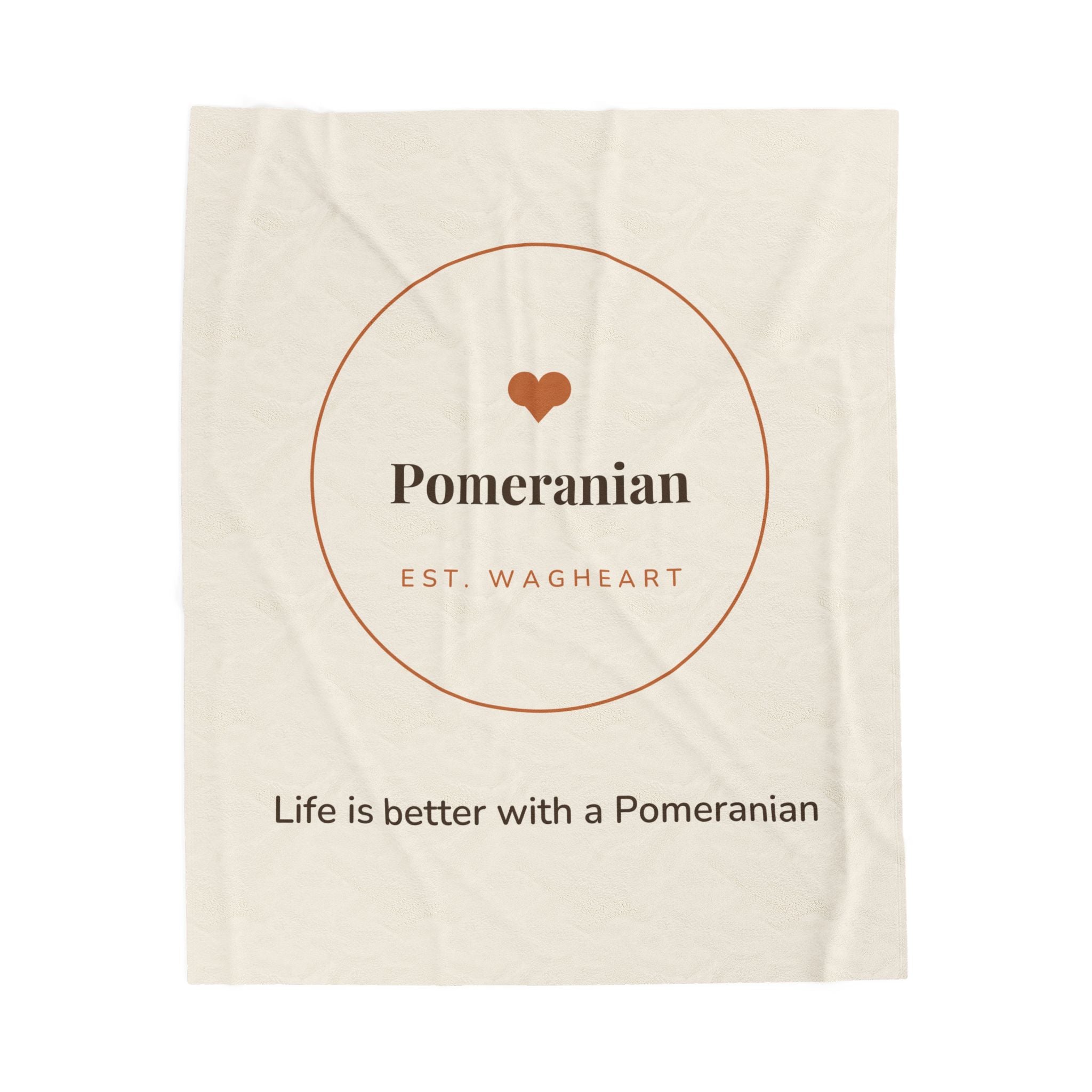 Pomeranian Cozy Blanket — Life is better with a Pomeranian