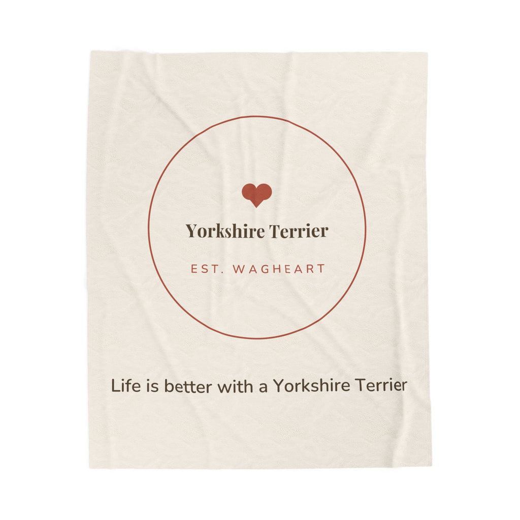 Yorkshire Terrier Cozy Blanket — Life is better with a Yorkshire Terrier