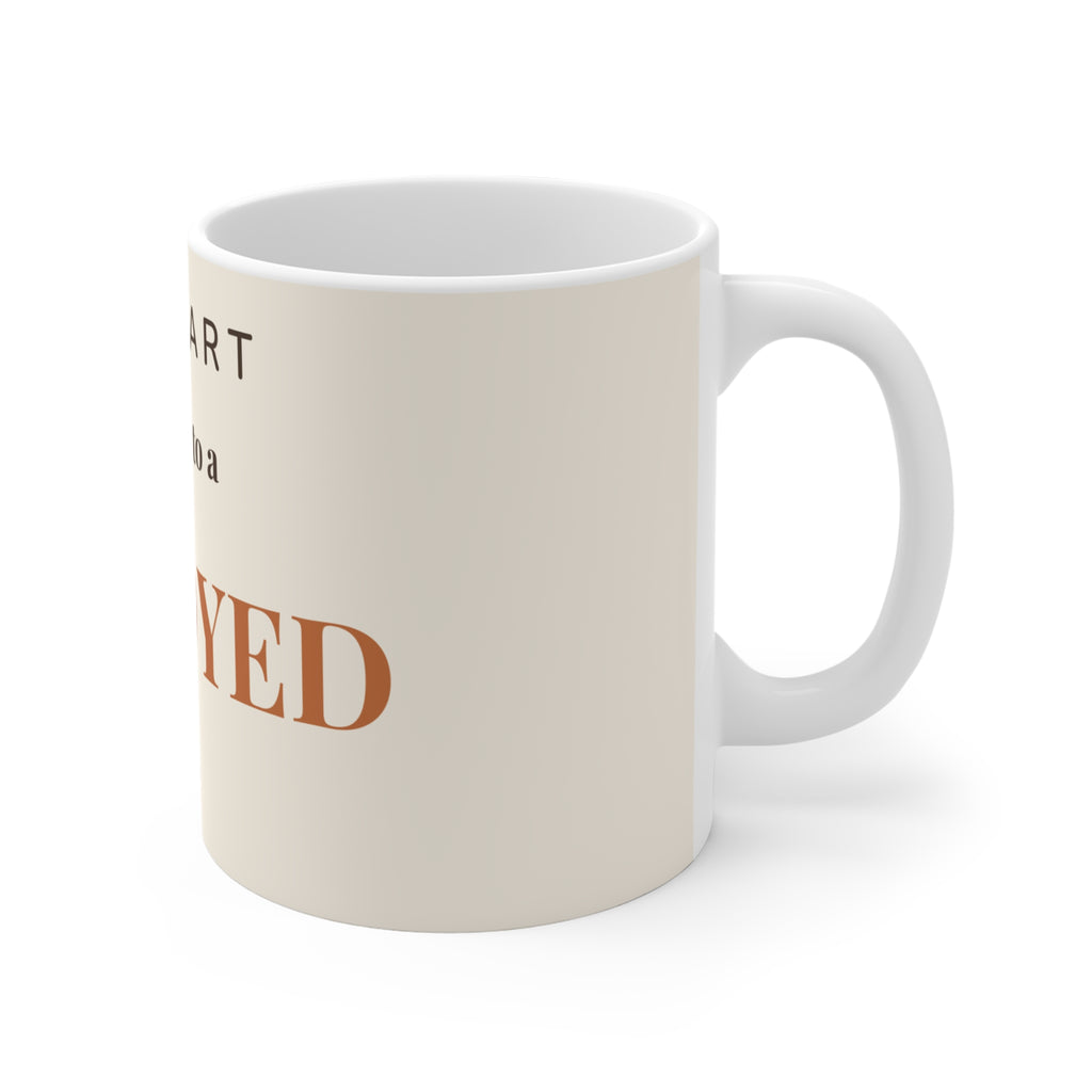 Samoyed Mug — My heart belongs to a Samoyed