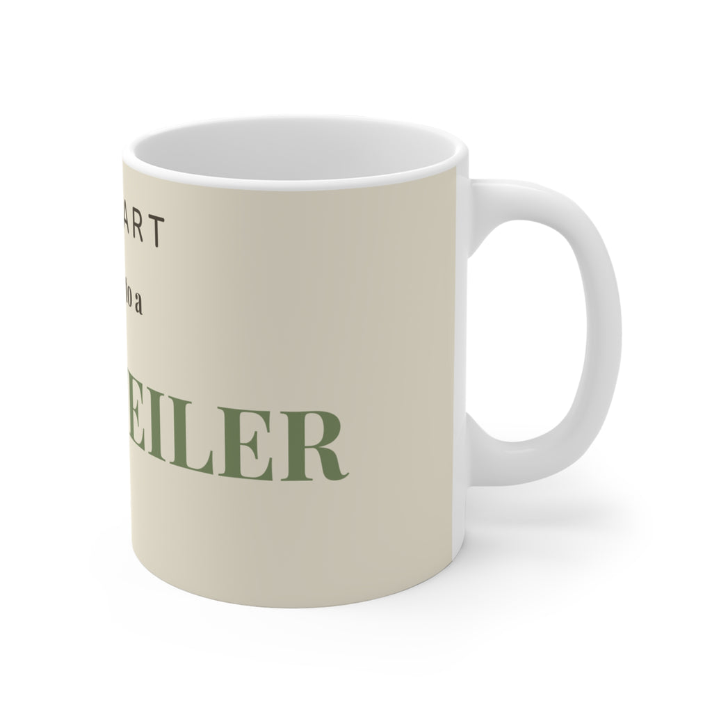 Rottweiler Mug — My heart belongs to a Rottweiler