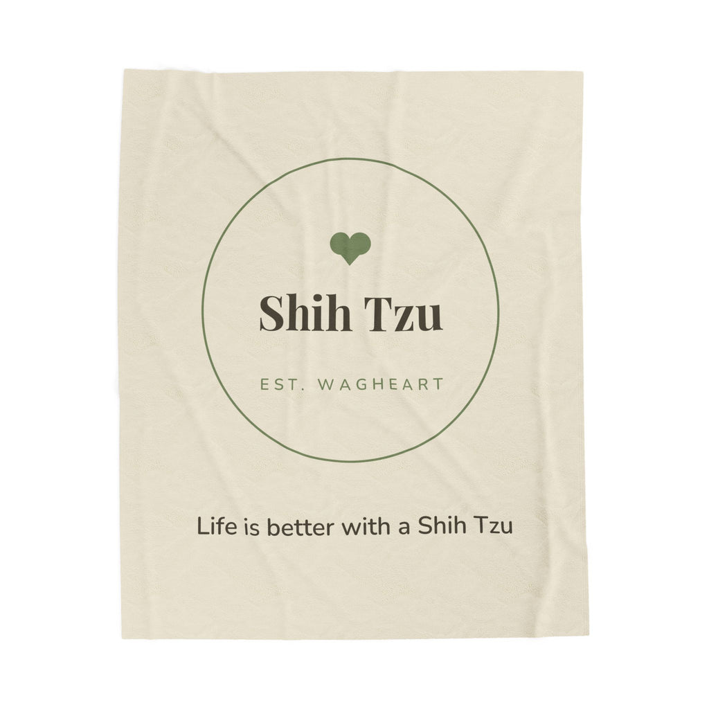 Shih Tzu Cozy Blanket — Life is better with a Shih Tzu