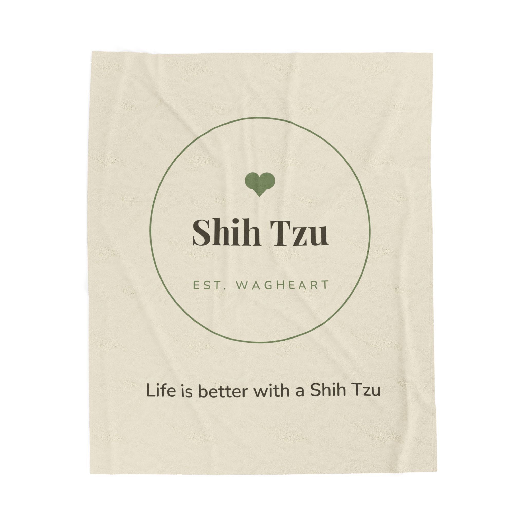 Shih Tzu Cozy Blanket — Life is better with a Shih Tzu