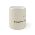 Poodle Mug — Home is where my Poodle is